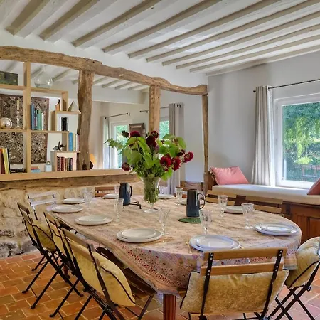 Dom wakacyjny Les Chaumieres Du Manoir - Maison D'exception Avec Jardin - Wandrille Saint-Wandrille-Rancon