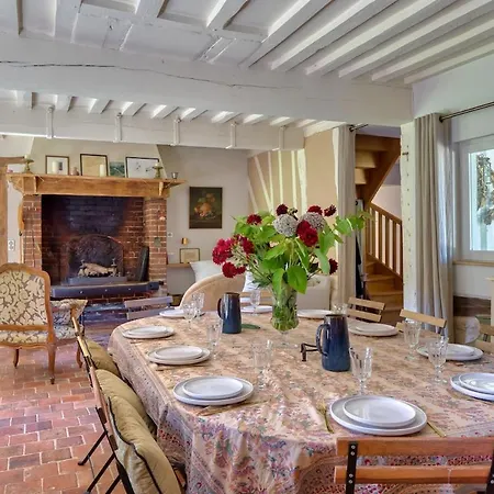 Les Chaumieres Du Manoir - Maison D'exception Avec Jardin - Wandrille Saint-Wandrille-Rancon