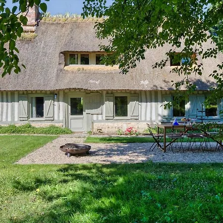 Prázdninový dům Les Chaumieres Du Manoir - Maison D'exception Avec Jardin - Wandrille *