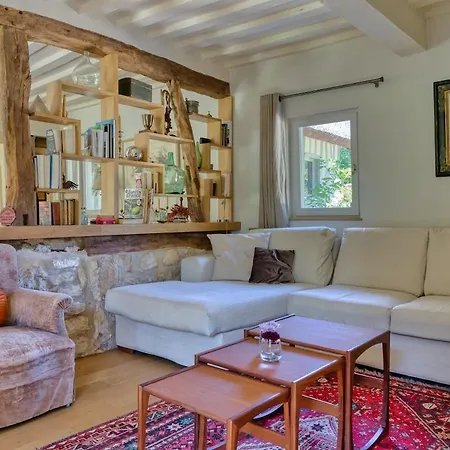 Les Chaumieres Du Manoir - Maison D'exception Avec Jardin - Wandrille Saint-Wandrille-Rancon