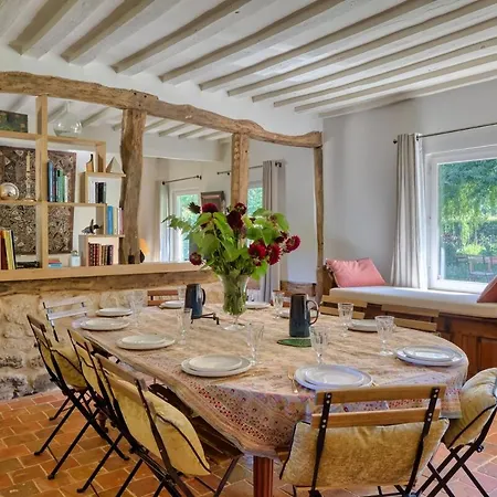 Les Chaumieres Du Manoir - Maison D'exception Avec Jardin - Wandrille 度假居 Saint-Wandrille-Rancon